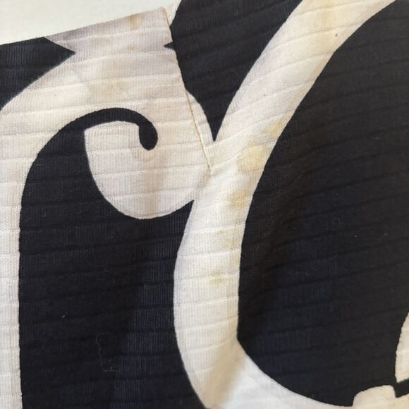 Vintage Malia Honolulu Women Maxi Sundress Black 10 Floral 70s Hawaiian Tropical - Picture 9 of 11